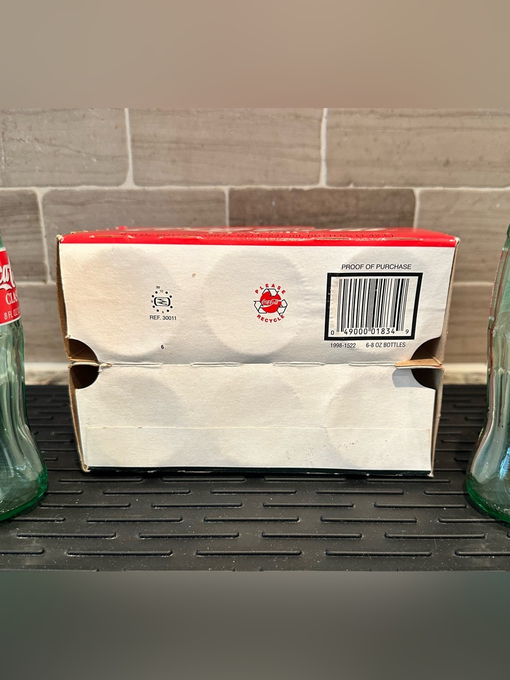 Vintage 1999Coca-Cola Racing Family 6-Pack Bottle Carrier and 2 Empty Bottles - Picture 9 of 15